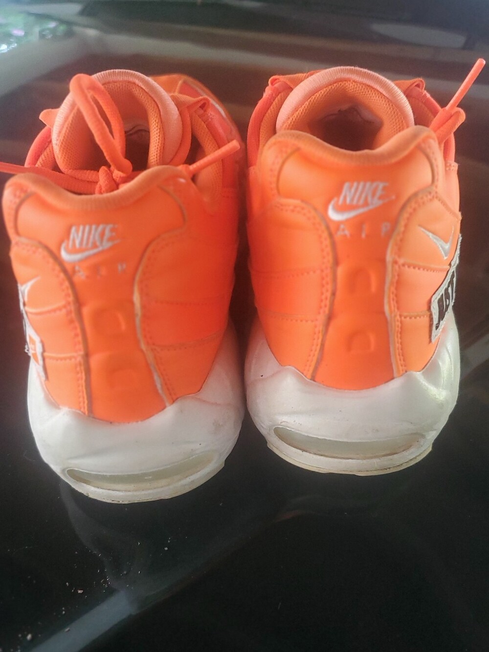 Nike Air Max 95 Orange Sneakers 'Just Do It' - Picture 5 of 7